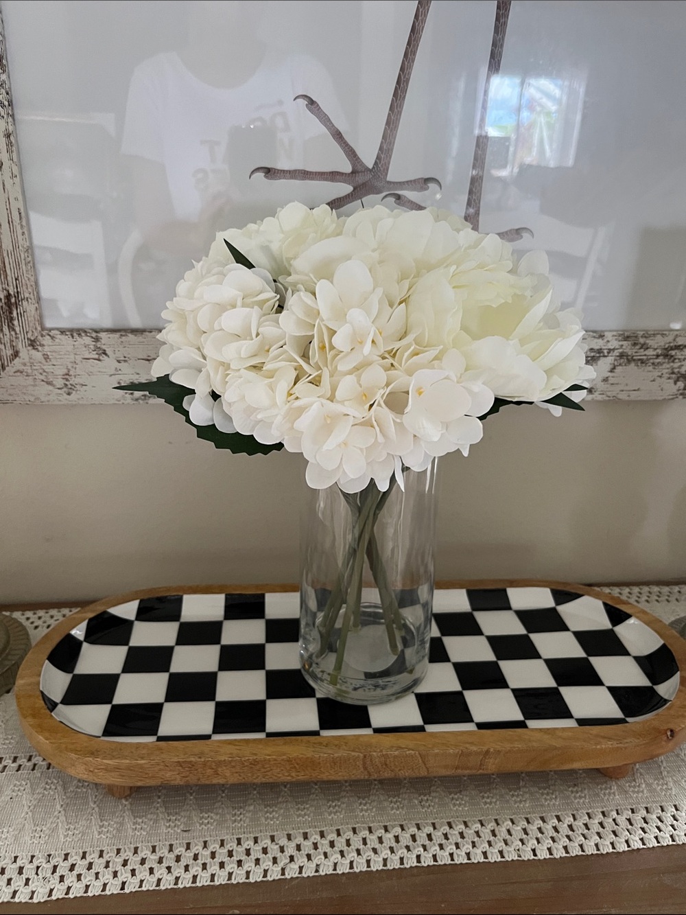Checkered serving platter - Picture 2 of 12